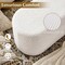 High-Density Sponge Ottoman Bench Stylish Upholstered Footrest
